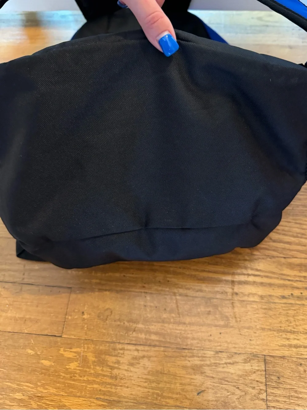 Adidas blue backpack